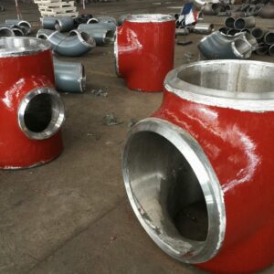 12Cr1MoVG equal diameter tee