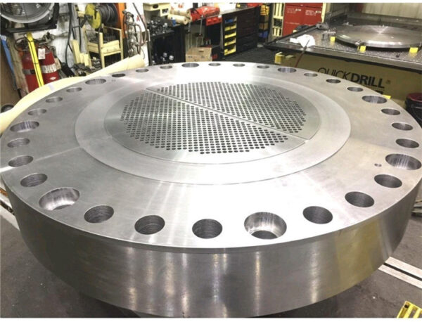 Nickel-based alloy flange