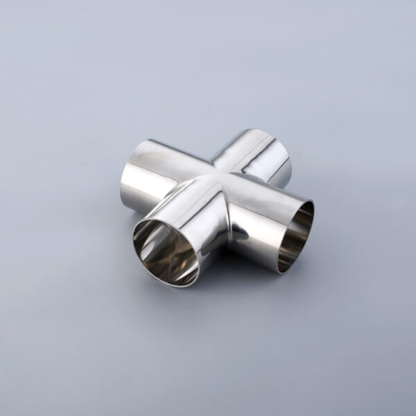 Stainless steel pipe cross - Image 2