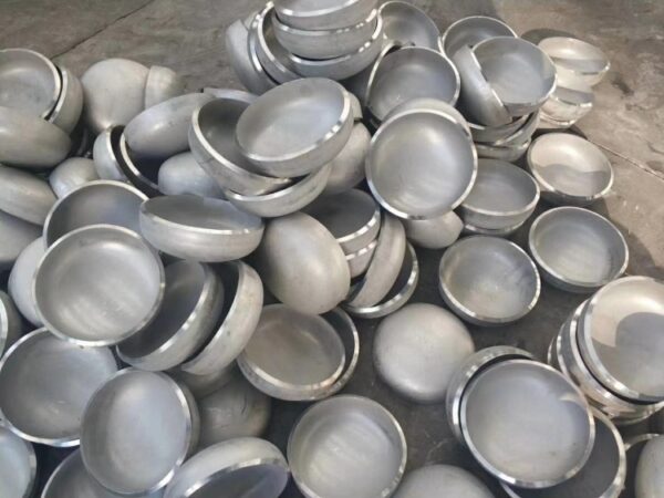 Stainless steel pipe caps