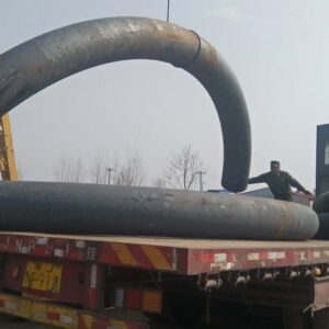Power plant high pressure alloy bend