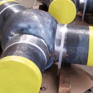 Forged alloy high pressure ball tee
