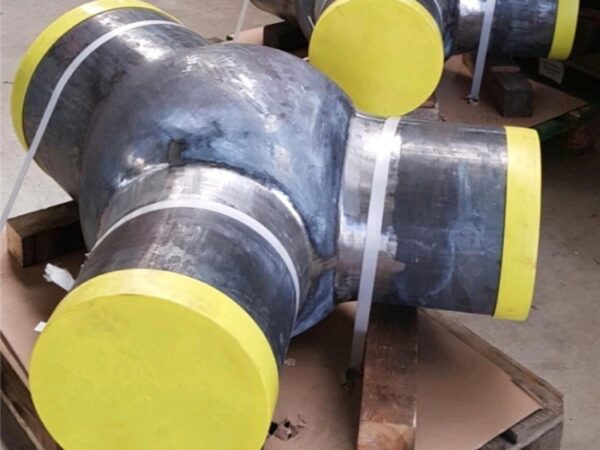 Forged alloy high pressure ball tee