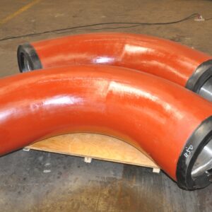 High pressure alloy pipe bend
